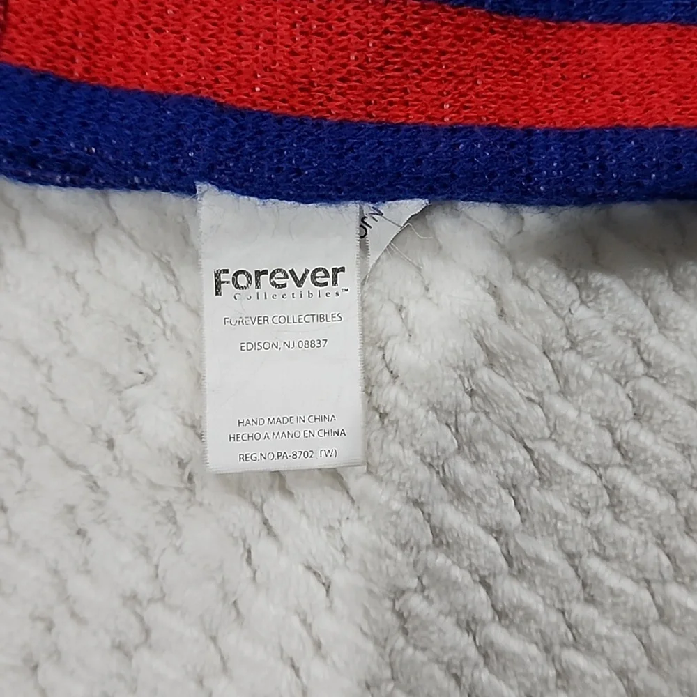 GIANTS  NY SCARF BLUE &RED